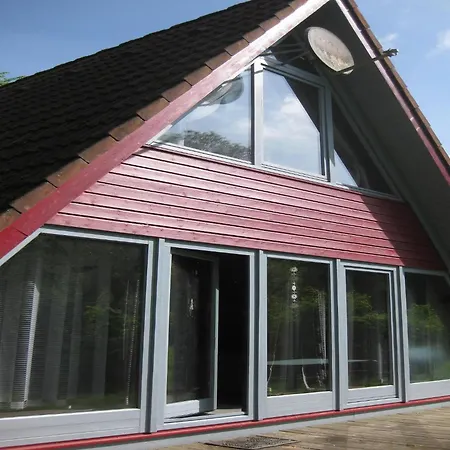 Holiday home Wooden Bungalow With A Terrace In A Wooded Area Berneburg