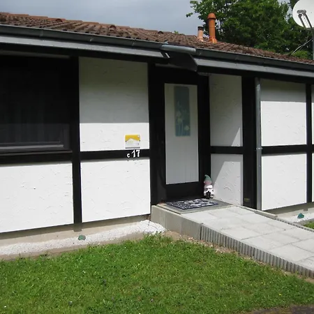 Wooden Bungalow With A Terrace In A Wooded Area * Berneburg